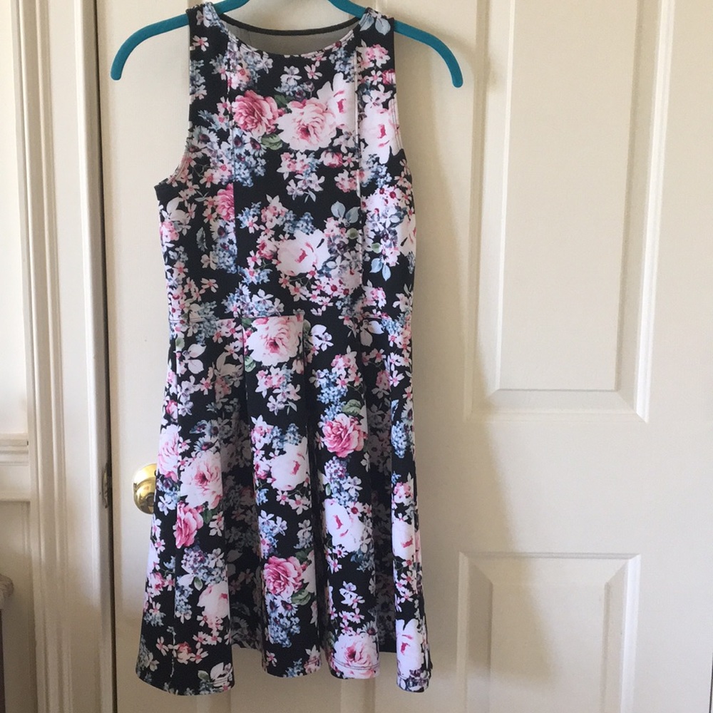 Floral formal dress